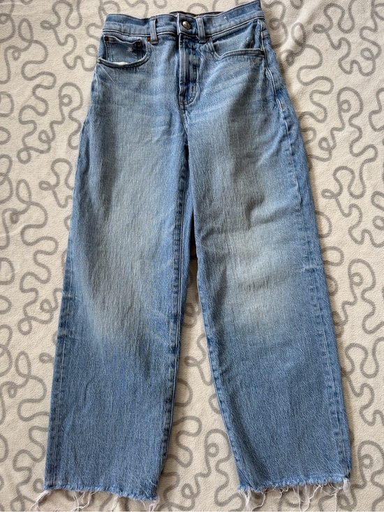 Madewell Denim - Madewell The Perfect Vintage Wide Leg Crop Jean